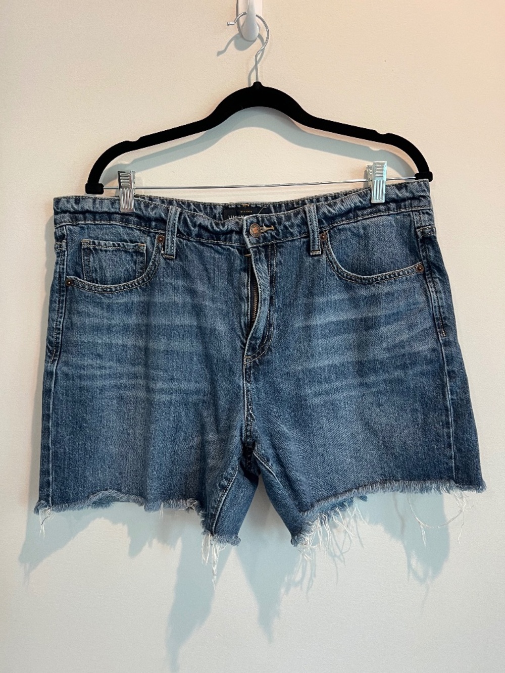 Classic Blue Denim Cutoff Women’s Shorts